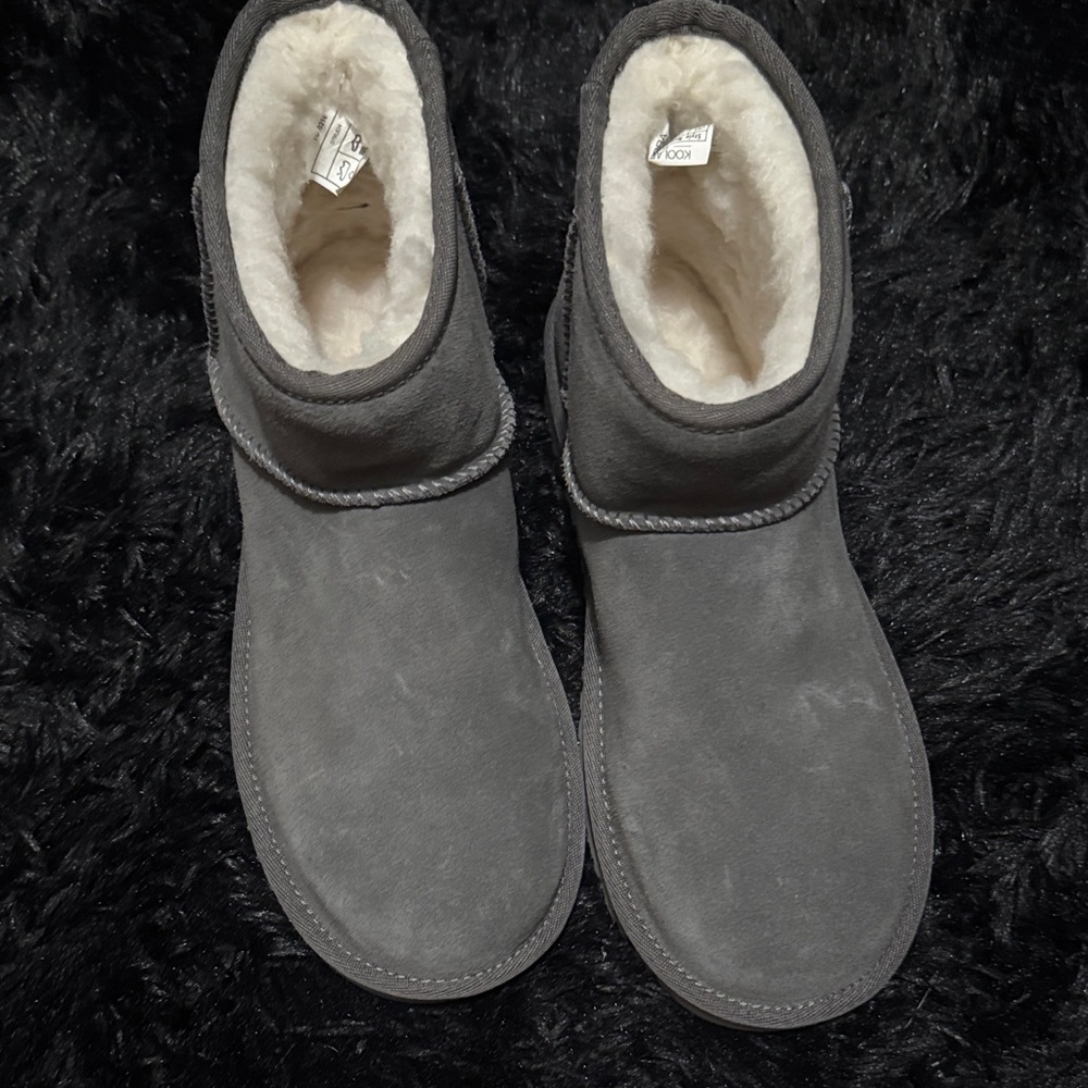 Koolaburra by UGG Mini Gray Winter Boots